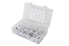 Aluminum Spacer Standoff Bushing Assortment Kit 1/2″ OD x5/16″ ID (150 pcs)