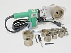 110V – 800W HDPE Pipe Fusion Welding Tool w/ Case & 1/2″ – 2″ IPS Sockets
