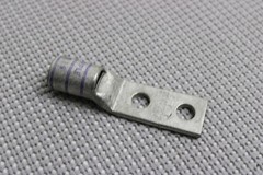 Burndy YAV28L2NT38-FX 4/0 Purple Die 15 Two Hole Compression Lug