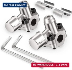 BPV31 Bullet Piercing Valve (2Pcs), Zinc Alloy Needle Valve Three-in-one Kit, Ai