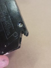 GE TYPE TQP 20 AMP BREAKER SINGLE POLE, 1/2 INCH WIDTH.PRE-OWNED.FREE SHIPPING.