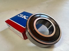 (2 Pack) 6206-2RS SKF C3 2 Shielded Rubber Ball Bearing 30mmx62mmx16mm NEW ITALY
