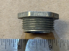 Neer CN-200 3/4″ Rigid Conduit Plug Threaded Hex Sealing Plug Lot of 4 NEW