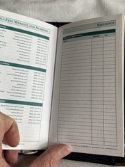 Vintage Black Franklin Covey The Pocket Planner Spiral Bound