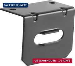 CURT 58300 Vehicle-Side Trailer Wiring Harness Mounting Bracket for 4-Way Flat,