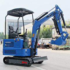FREE SHIP 1.8Ton Mini Excavator 4000lb Digger KUBOTA Pilot Digger 7Attachment