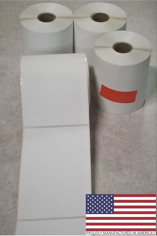 4 Rolls 4×6 Direct Thermal Shipping Labels – 250 per roll – 1000 labels
