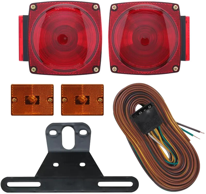 Optronics TL27BK Red Combination Boat trailer Tail Light Kit NEW