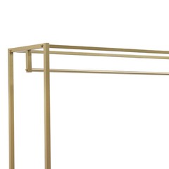 Wedding Dress Retail Studio Display Stand,Gold Floor-Standing Clothing Rack
