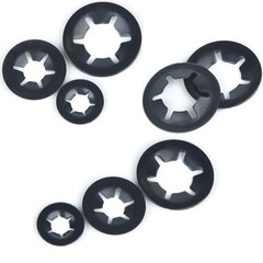 360 Pieces 9 Sizes Push Nuts Assortment, Speed Clips Retaining Clips Fasteners