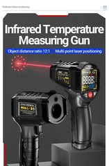 LCD Digital Non-contact Laser IR Infrared Thermometer Temp Meter Temperature Gun