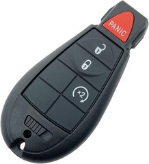 llave de 2009 – 2012 para Dodge Ram 1500 2500 3500 Control remoto SIN corte