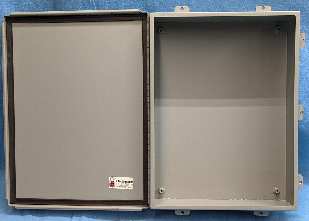 ELECTROMATE ENCLOSURES 16″ X 12″ X 4″ CAT NO E16124CHNF MOD 692337A