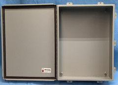 ELECTROMATE ENCLOSURES 16″ X 12″ X 4″ CAT NO E16124CHNF MOD 692337A