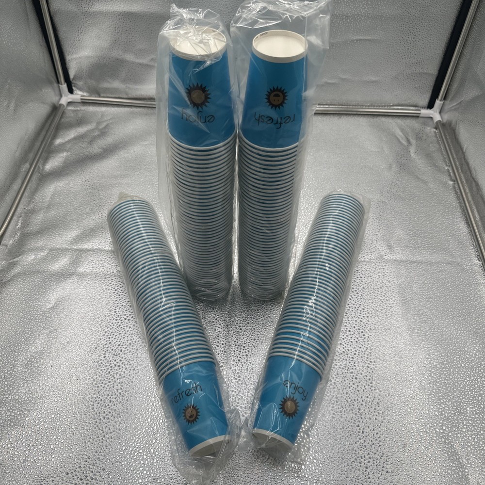 9 oz 500 Pcs Paper Cold Cups | 76 mm | Enjoy Print – 500 pcs