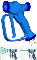PA RB 35 Blue Wash Down Gun 175 PSI 13.2 GPM W/Swivel 1/2 Bsp F