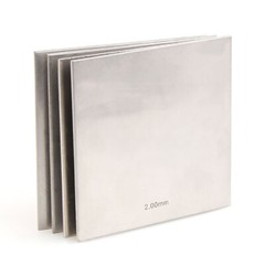 Thickness 0.02mm to 0.4mm 304 Stainless Steel Plate Polished Plate 200mm x 300mm