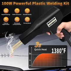 Instant On/Off Plastic Welder with 1200PCS Staples for Automotive and Household