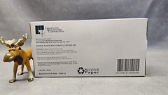 (1000) DermAssist Blue Stretch Vinyl Exam Gloves Medium Powder Free Non-Sterile