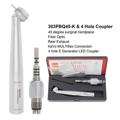 BEING Dental Surgical Handpiece High Speed 45 Degree 4 Hole KaVo NSK Coupler