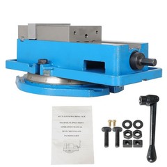 4” Lockdown Vise Bench Clamp Precision CNC Milling Machine With 360 Swivel Base