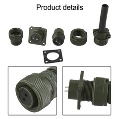 High Compatibility MS3106A 14S Connector with Aluminum Alloy Construction