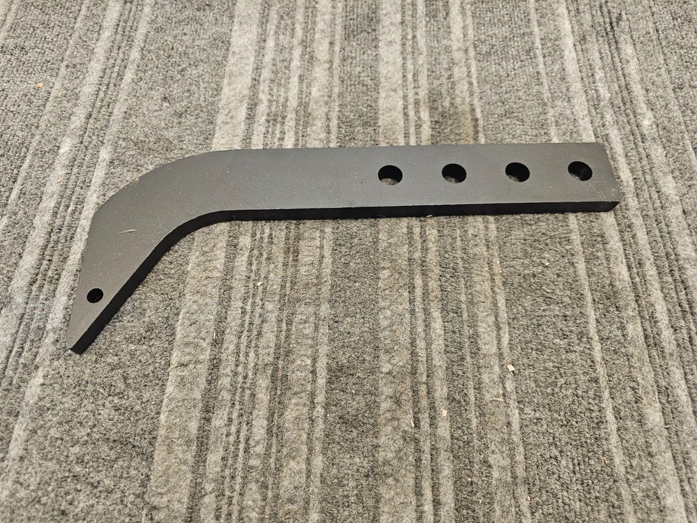 (QTY 7) 16″ Box Blade Scarifier Shank With 4 Holes Black Heavy Duty Replacement