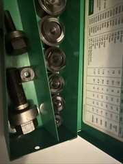 Greenlee 39860 Standard Industrial Punch Kit