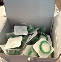 Semmerfeld 50 Pack PES Sterile Syringe Filters, 0.22um, 33mm, Individually Pack