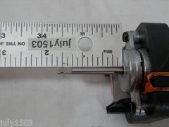(1) NEW Dayton 4M210 C-frame Motor 3/16″ Shaft 2800 rpm CCW 120 volt 1/150 hp