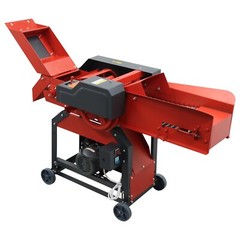 Electric Grass Cutting&Silk Kneading Machine w/Conveyor Belt 6 Blade 220V 2.2KW