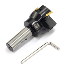 Indexable End Mill 3/4”Shank,2”Cutting Diameter,3-3/4Overall Length,90 Degree,