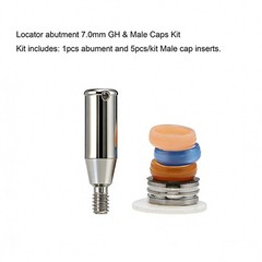 Hiossen ET Regular Compatible ZEST Locator Legacy Abutment Low Profile 40° Angle