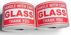 Shipping Labels- 3X5 Delicate Instruments 500 labels per roll, 1-16 Rolls