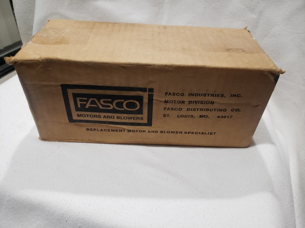 Fasco D1061 OEM Replacement Motor 1/20 HP 1550-1300-1050 RPM
