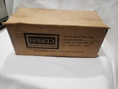 Fasco D1061 OEM Replacement Motor 1/20 HP 1550-1300-1050 RPM