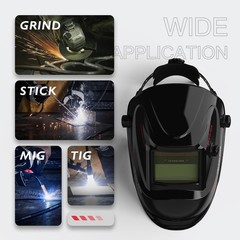 Solar Welder Helmet True Color Auto-Darkening Welding Helmet ARC TIG MIG Weld