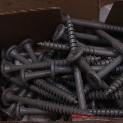 (43-Pk) L Star Flat Head Epoxy Wood Screws 12 x 3-5/8″ FMLLF358-50-Missing 7 Pcs