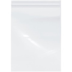 500 8×10 Zip Reclosable Resealable Clear Zipper Poly Plastic Bags 4-Mil 8″x 10″
