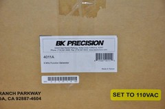 BK Precision 4011A 5 MHz Function generator