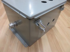 Hoffman A12108CH Junction Box 6x 30mm Push Button Holes