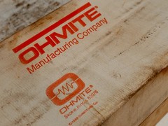 Ohmite PFE5K1R00 1 Ohm Power Resistor Rheostat Assembly as shown