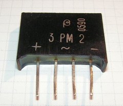 Baneasa 3PM2 3A 200V single phase bridge rectifier Lot-2pcs