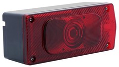 Optronics Waterproof Low Profile Tail Light Assembly Screw On Lens Passenger …