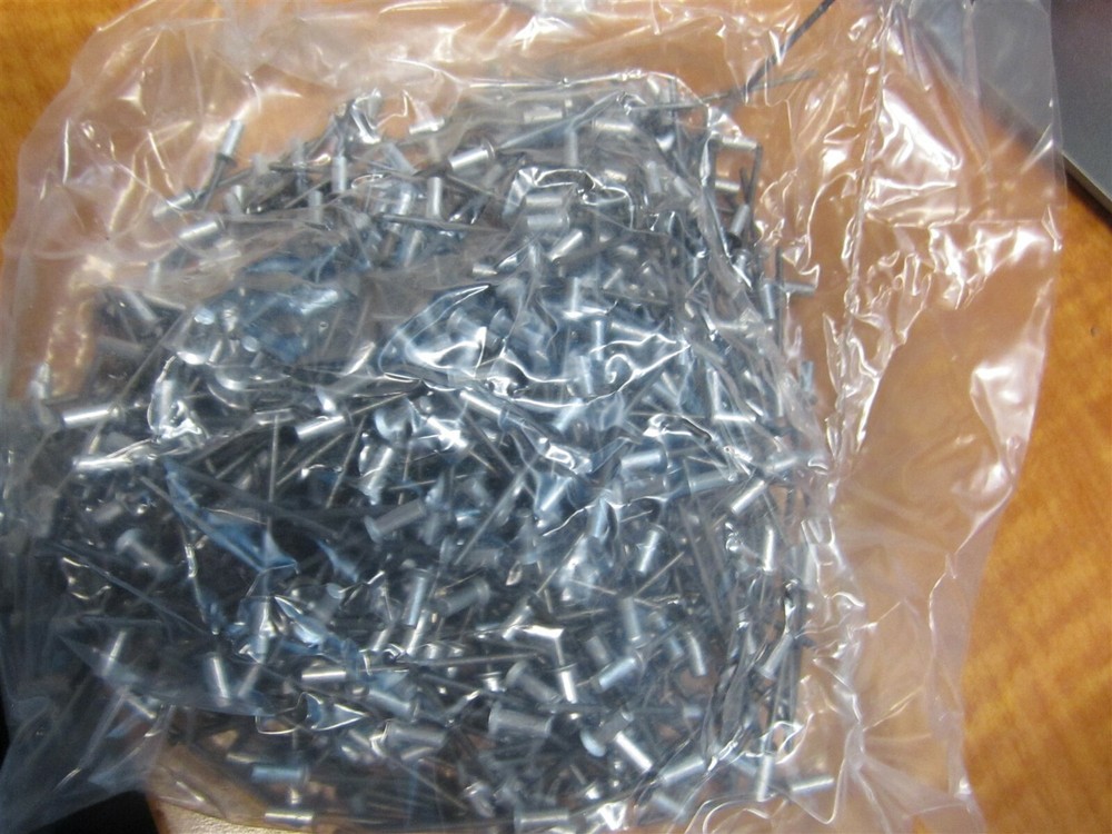Aluminum Closed End Blind Rivet Self Plugger 1/8 x 0.063 to 0.125″ Grip – 500 pc