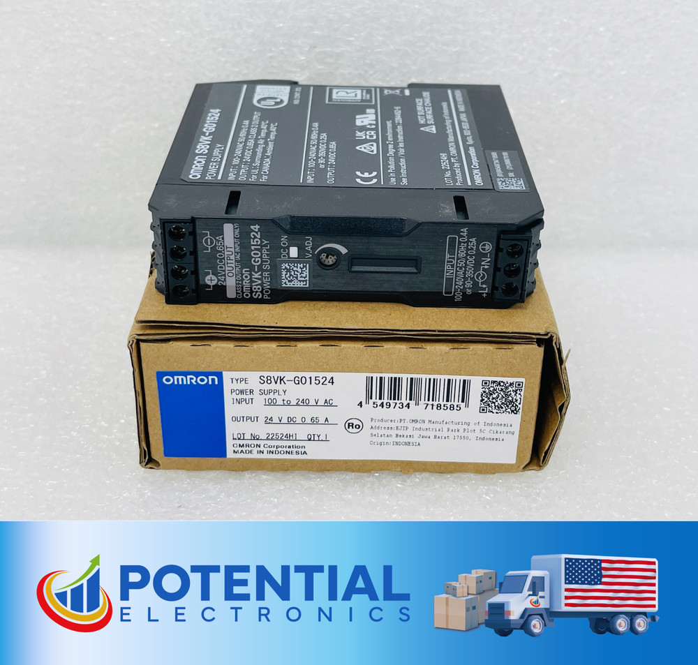 OPEN BOX – Omron switching power supply S8VK-G01524 With Free Shipping