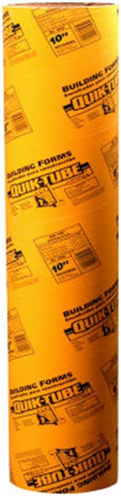 Quikrete 6922-02 Concrete Fiber Building Form 10 Dia. in. x 4 ft. (Pack of 4)