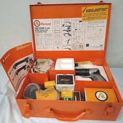 Ramset Powder Actuated Fastener Tool 4160 Mark II with Accessories and Case 1