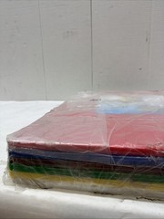 Cutting Board, 18″ x 24″ x 1/2″, 6 Each) Red, Green, Brown, Yellow, White, Blue