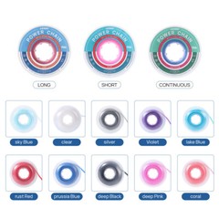 Dental ortodoncia elásticos cadena látex ligadura elástica bandas para soportes